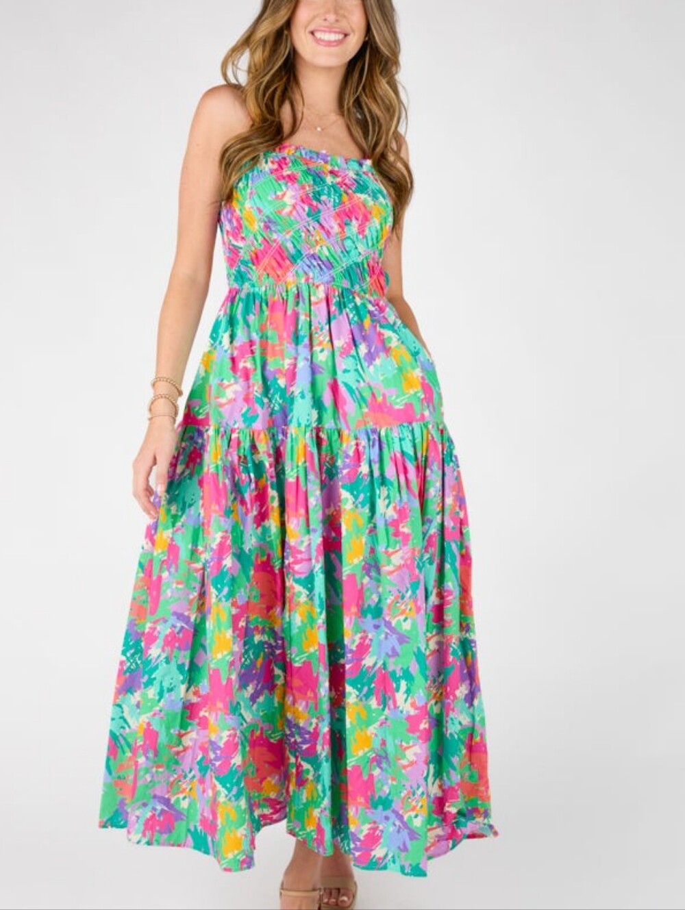 NWOT Vestique Monet Maxi Dress, M